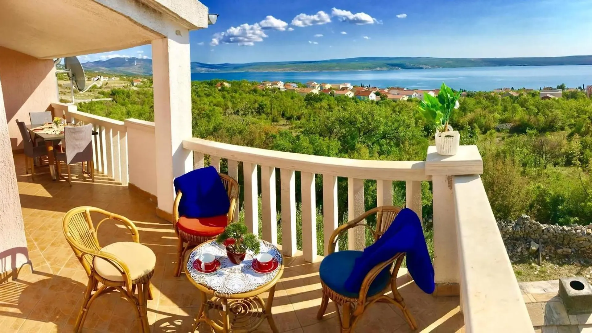 Wunderschoenes Appartement In Maslenica Mit Balkon 0*,